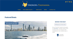 Desktop Screenshot of boatbrokers.com.au
